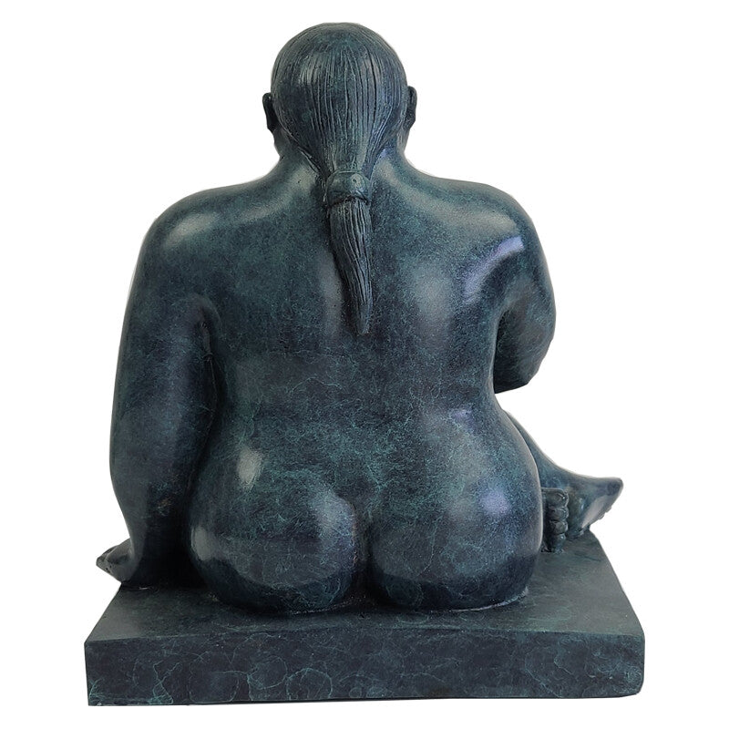 Bronze Fat Woman Sculpture Bronze Famous Statue Home Hotel Decor Bronze Crafts