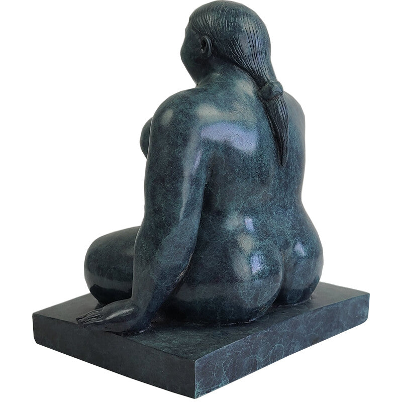 Bronze Fat Woman Sculpture Bronze Famous Statue Home Hotel Decor Bronze Crafts
