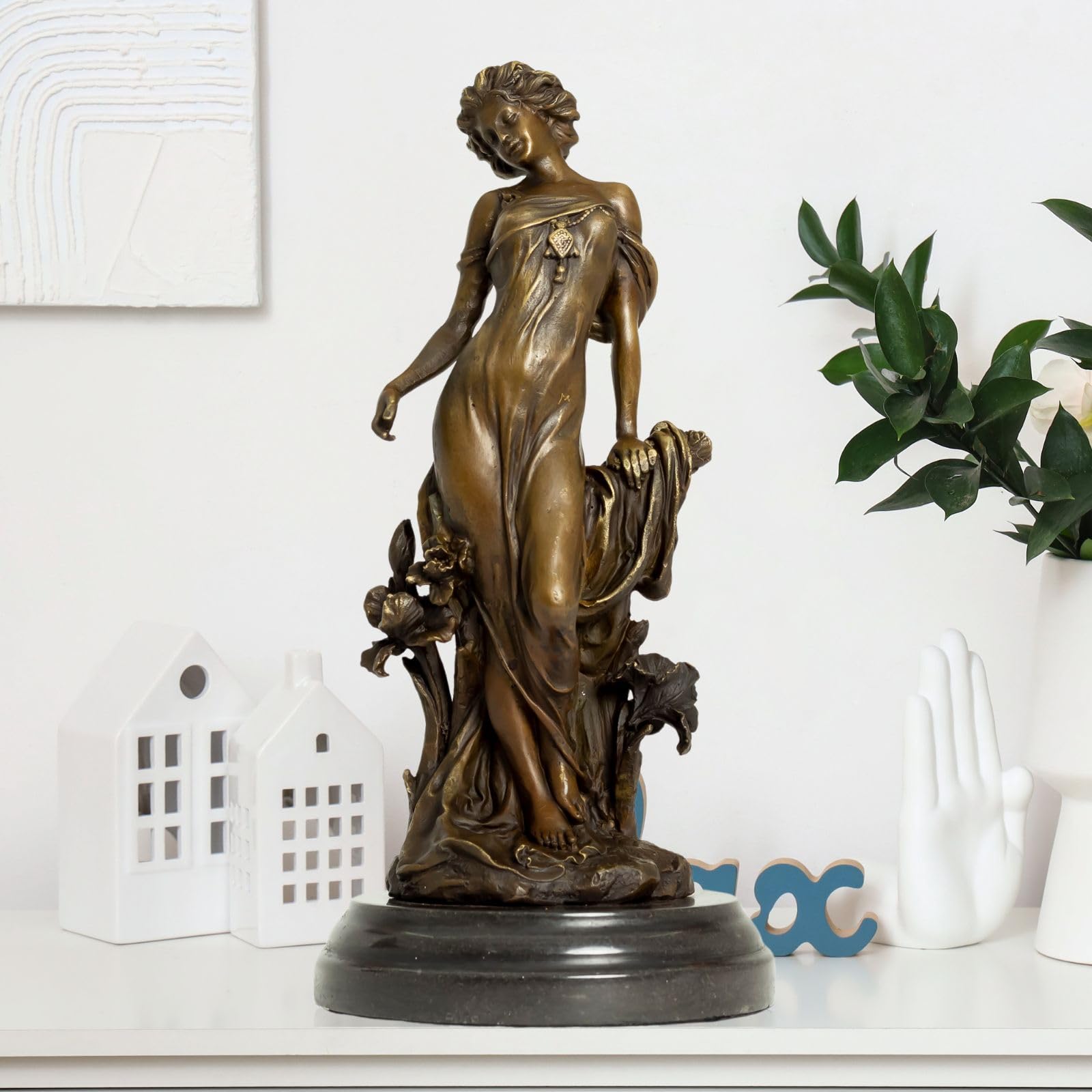 Bronze Aphrodite Statue, Greek Goddess of Love Sculpture, Timeless Bronze Art Piece, Unique Gift for Mythology Lovers, Art Collectors – Elevate Your Space Décor