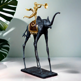 Famous Triumphant Elephant Bronze Sculpture Salvador Dali Large Hot Casting Statue For Home Decor Animal Lovers Gifts