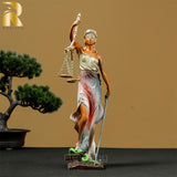 Famous Lady Justice Bronze Sculpture Bronze Lady Justice Sculpture Goddess Themis Art Crafts For Home Decor Ornament Luxury Gift