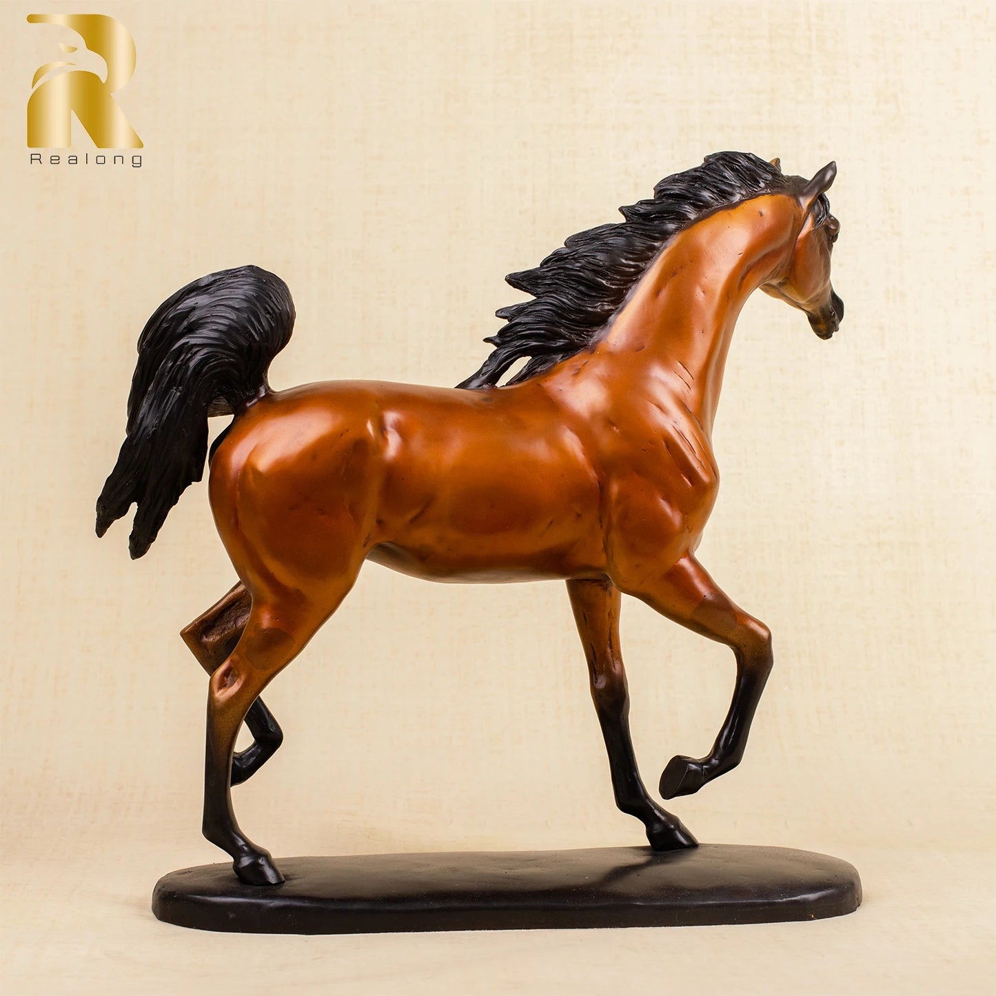 Bronze Horse Statue Antique Bronze Horse Sculpture Bronze Casting Animal Art Crafts For HomeOffice Decor Ornament Business Gifts
