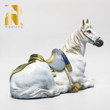 Bronze Sculpture Horse Statue - HandMade 100% Bronze Horse Sculpture - Collectible Animal Figurine