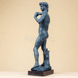 Bronze David Statue by Michelangelo Large Bronze David Sculpture Famous Man Sculptures Art Crafts For Home Decor Ornament Gifts