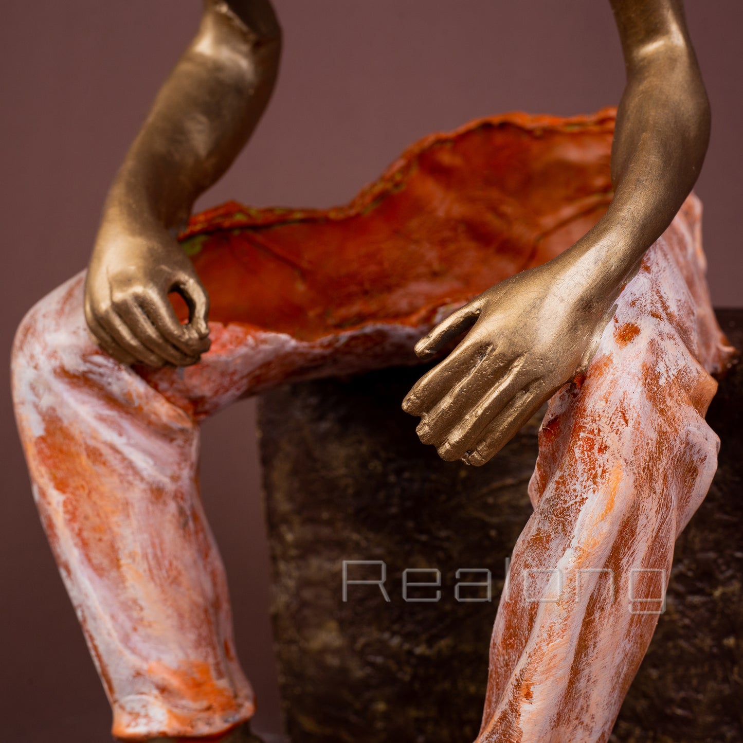 40cm Bronze Travelling Man Statue Abstract Bronze Traveller Sculpture Modern Art Crafts For Home Hotel Decoration Ornament Gifts