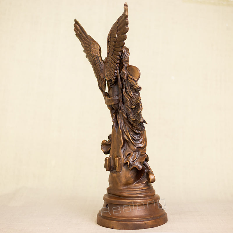 18.9" Bronze Cupid Statue Bronze Cupid and Psyche Sculpture Greek Mythology Sculpture Casting Bronze Famous Crafts For Home Decor