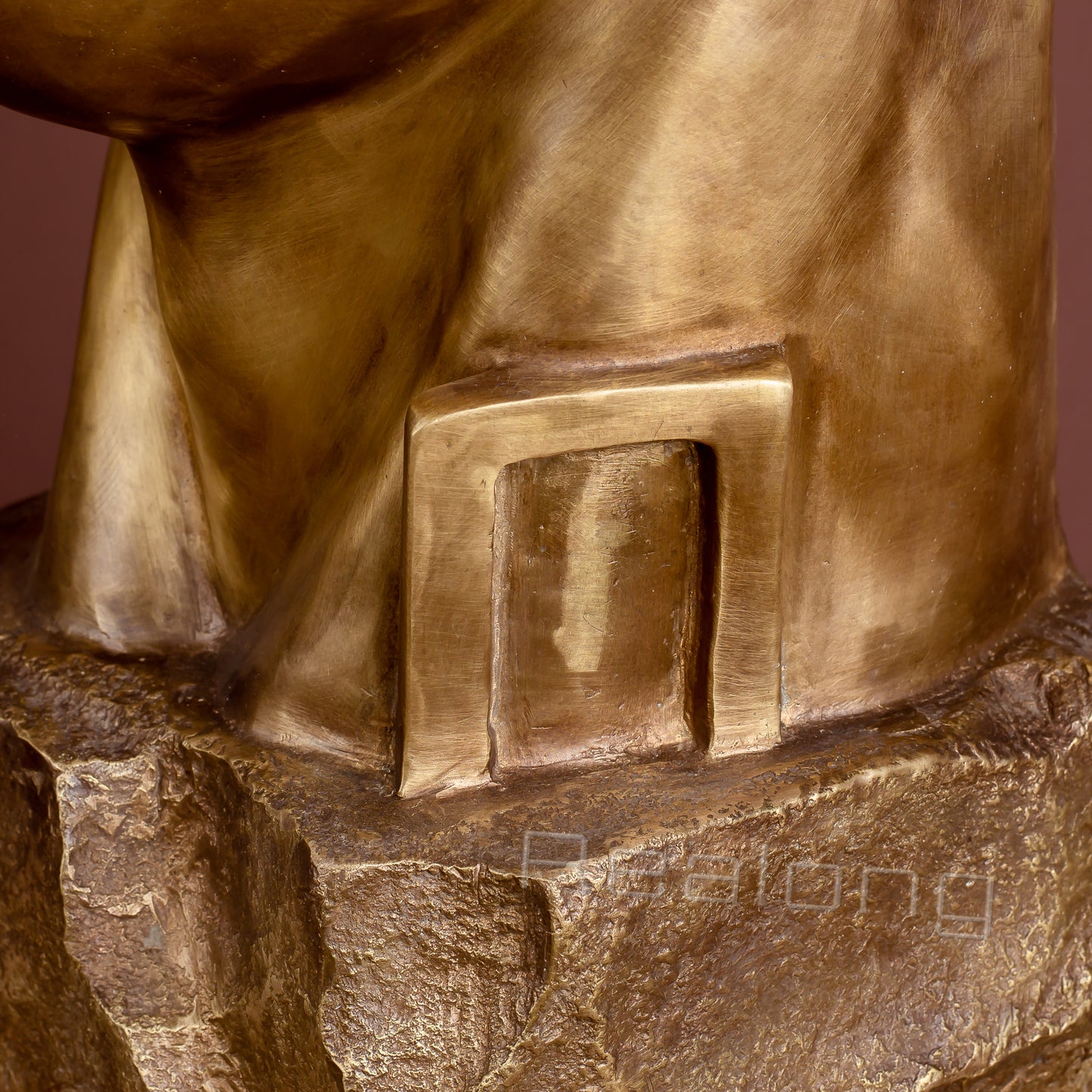 58cm Bronze Bust Statue Modern Art Bronze Face Sculpture Abstract Bronze Casting Art Crafts For Home Decor Gifts Luxurious Gifts