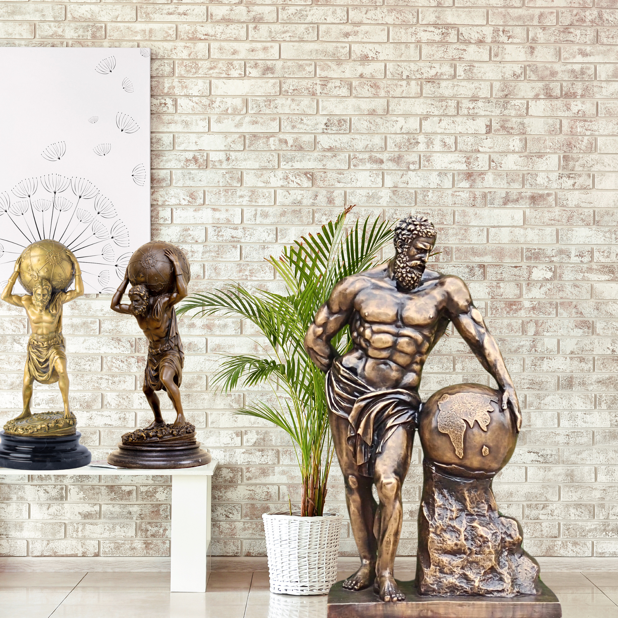 Atlas Statues & Titan