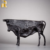 Abstract Bronze Bull Statue Bronze Replica Art Crafts by Picasso Famous Bronze Bull Sculpture For Home Decor Collection Gifts