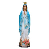 Premium Holy Family & Blessed Mother Statues - Large Handcrafted Resin Fiberglass Religious Sculptures - Life-Size Catholic Figurines for Church, Sanctuary, & Home Decor - Durable FRP Christian Art