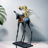 Famous Triumphant Elephant Bronze Sculpture Salvador Dali Large Hot Casting Statue For Home Decor Animal Lovers Gifts