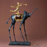 Famous Triumphant Elephant Bronze Sculpture Salvador Dali Large Hot Casting Statue For Home Decor Animal Lovers Gifts