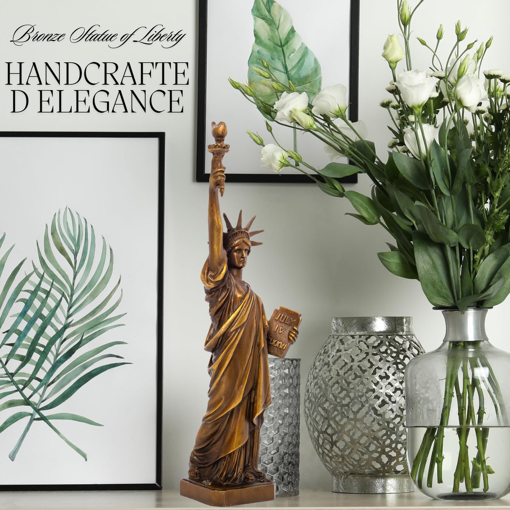 Handcrafted Elegance Statue
