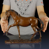 Bronze Horse Statues And Sculptures Bronze Horse Figurine Bronze Running Horse Statue Animal Art Crafts For Home Decoration Gift