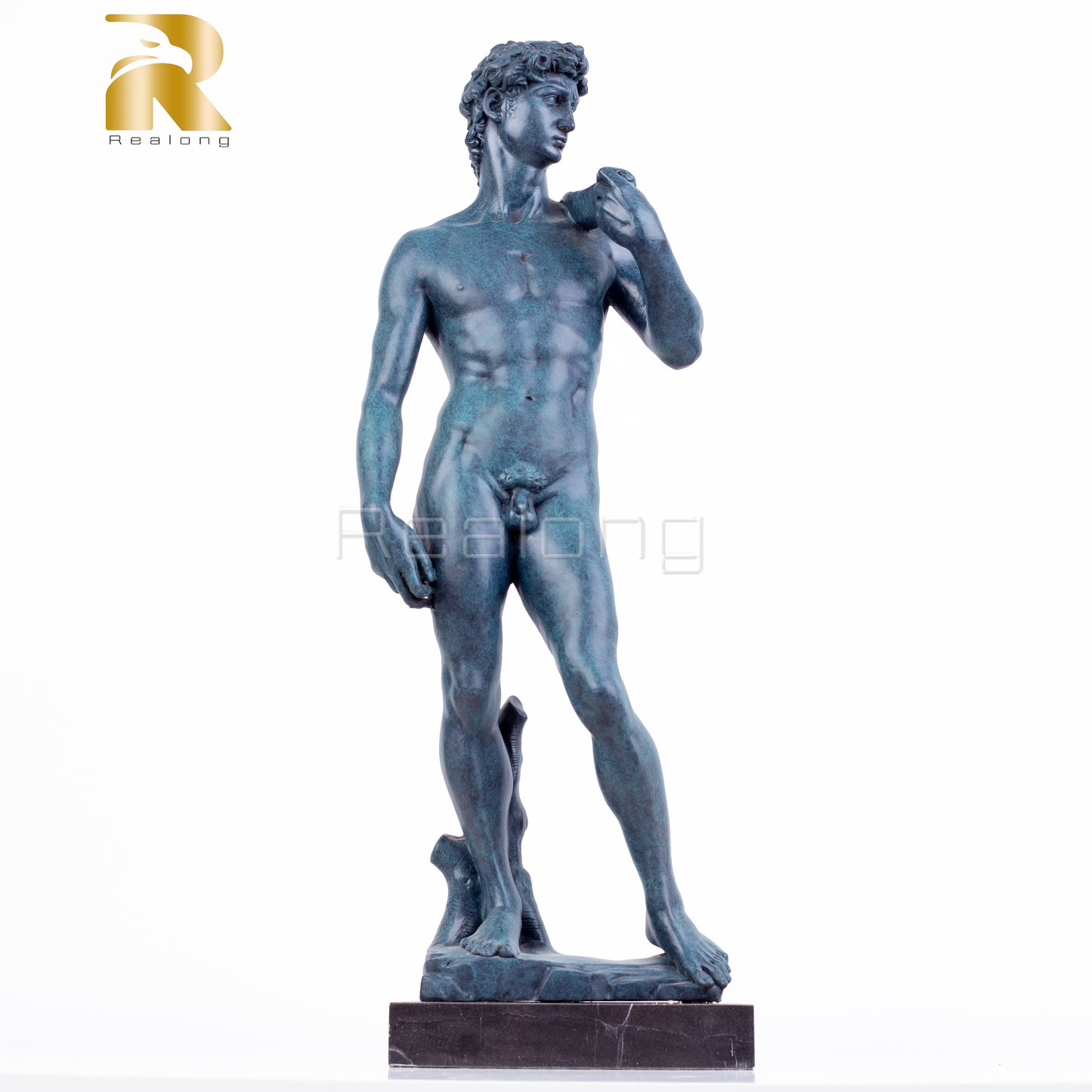 Bronze David Statue by Michelangelo Large Bronze David Sculpture Famous Man Sculptures Art Crafts For Home Decor Ornament Gifts