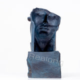 58cm Bronze Bust Statue Modern Art Bronze Face Sculpture Abstract Bronze Casting Art Crafts For Home Decor Gifts Luxurious Gifts