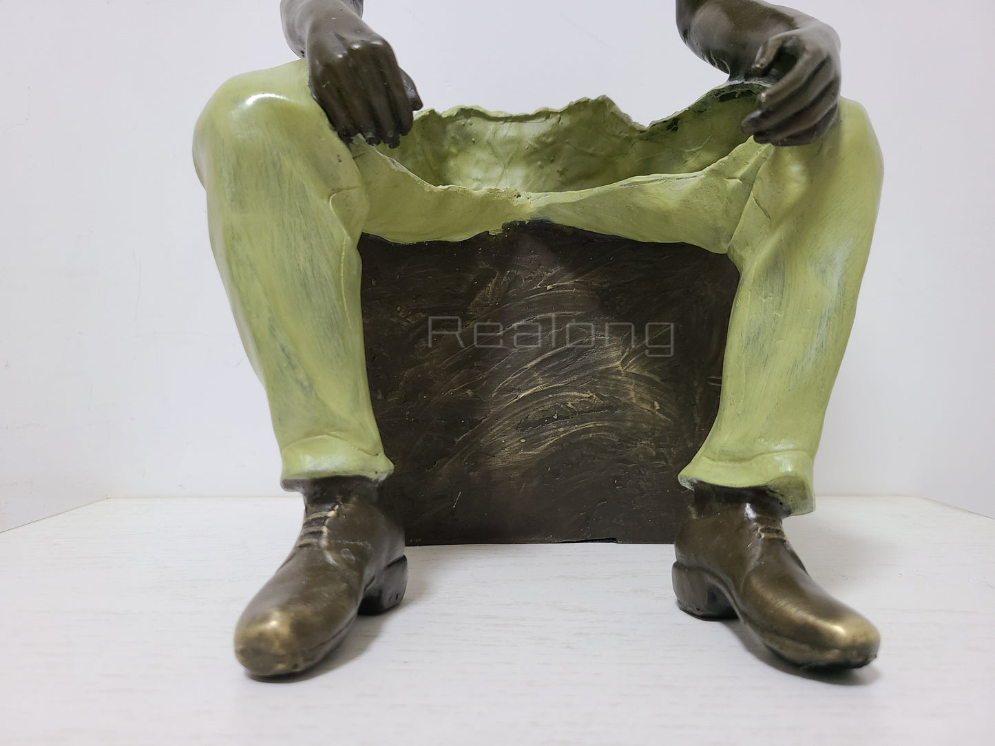 Modern Art Bronze Travelling Man Statue Famous Abstract Bronze Traveller Sculpture Bronze Casting Crafts For Home Decor Gifts