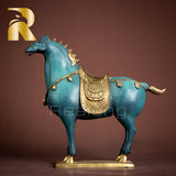 Bronze Horse Sculptures Statues 100% Bronze Casting 40cm Horse Statue For Decor & Gift Beautiful Indoor Sculptures