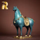 Bronze Horse Sculptures Statues 100% Bronze Casting 40cm Horse Statue For Decor & Gift Beautiful Indoor Sculptures