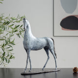 Modern Art Bronze Horse Sculpture Hand-made Bronze Horse Statue For Home Decor Ornaments